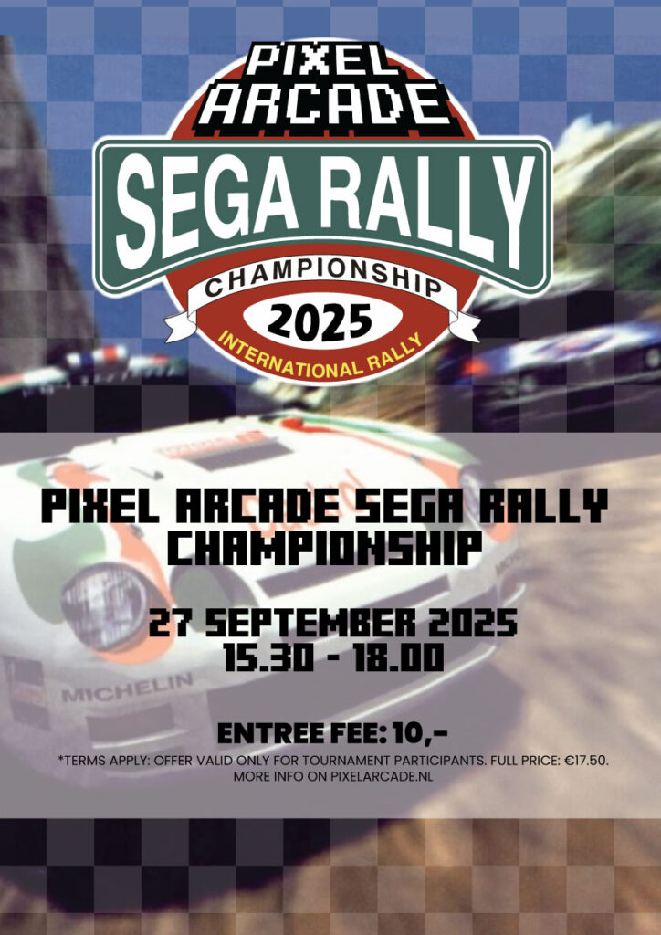 Sega Rally championship 2025 poster